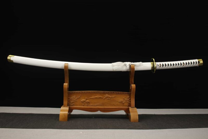 Wado Ichimonji One Piece Anime Version Katana Sabre De Samouraï Janpanais Acier à Haute Teneur En Carbone Sabre Longquan