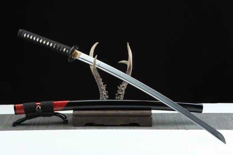 Katana Nisshin (acier Au Carbone 1045 Véritable Hamon)