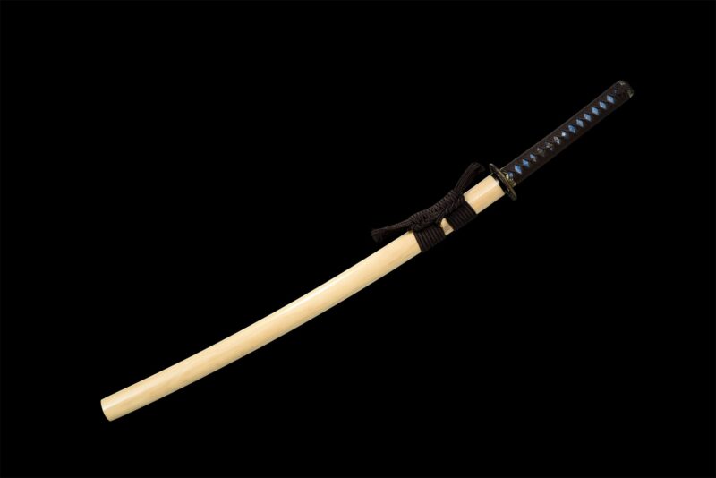 Katana Hanamaki (acier T10 & Véritable Hamon)