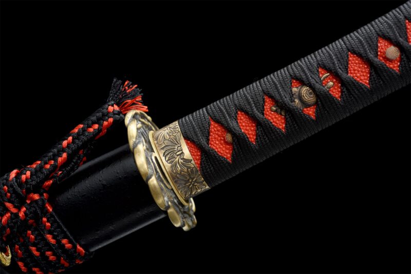 Wakizashi Maizuru (acier Damas)