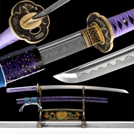 Katana damas avec hamon